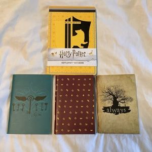 LootCrate Harry Potter Hufflepuff notebooks